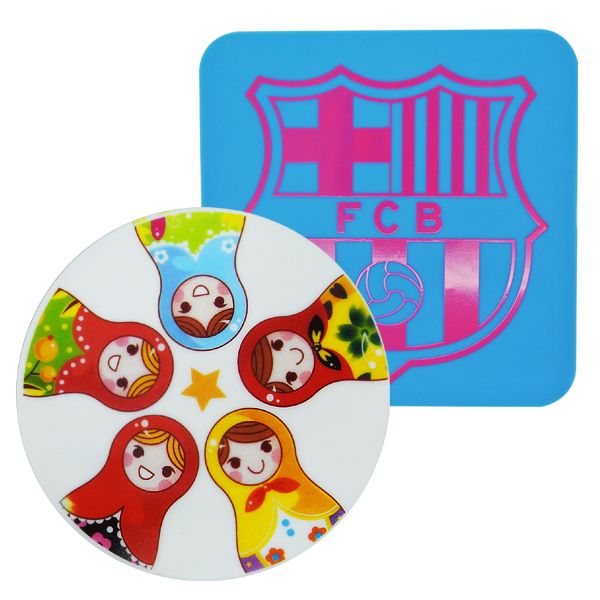 đế ly silicone với logo in tùy chỉnh