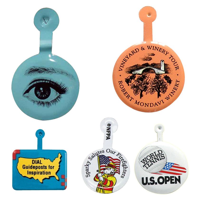 Admission Buttons & Polical Buttons