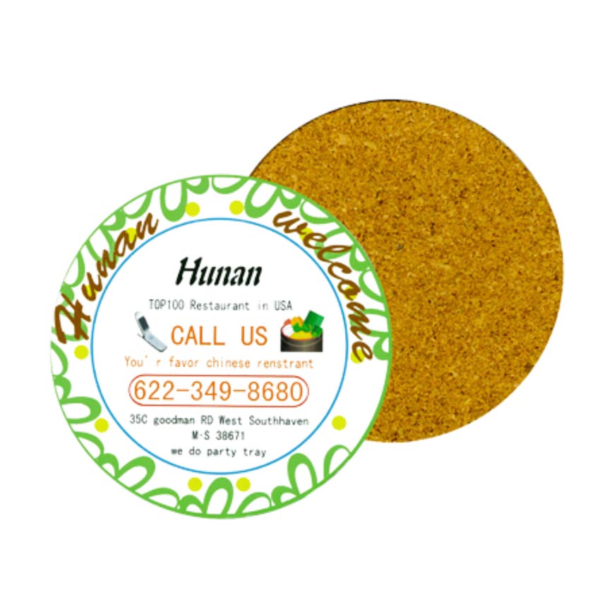 Porta-copos de cortiça