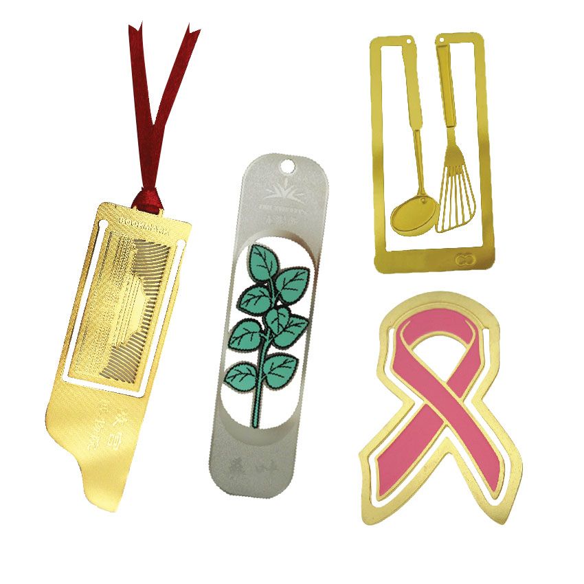 Custom Brass Etching Bookmarks