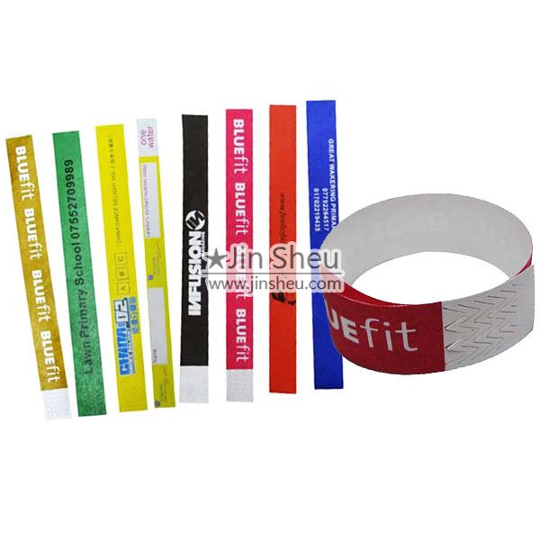 One Time Use Disposable Tyvek Wristbands