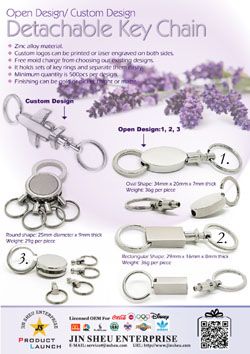 Detachable Valet Keychains