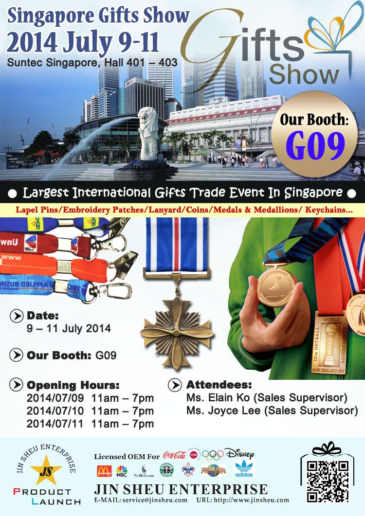 Mostra de presentes de Cingapura 2014.