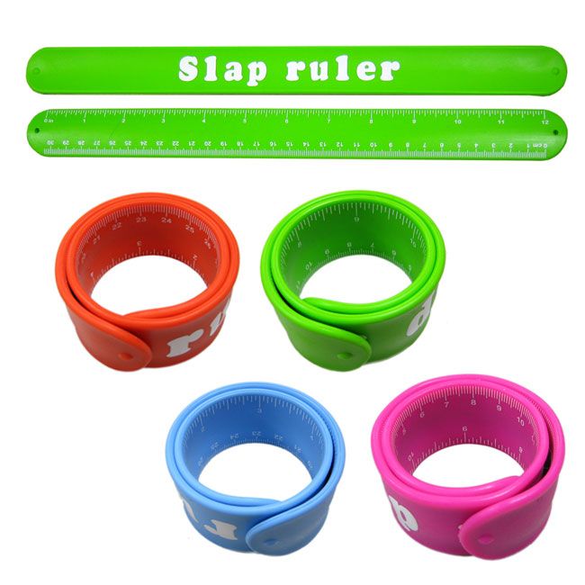 Custom Logo Us Plastic Ruler Ring Measuring Wrist Plastic Ruler