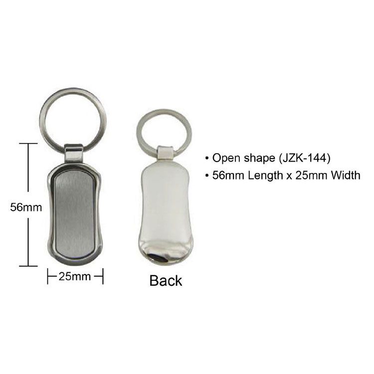 Open Designed Key Ring | Personalized Metal & Silicone Promotional ...