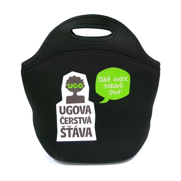 Neoprene lunch tote bags