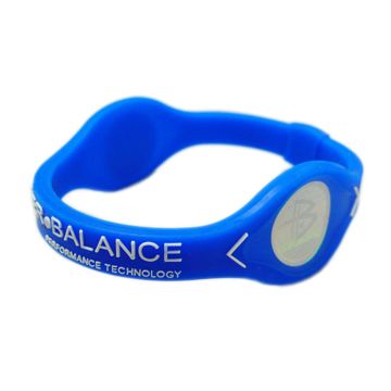 Amazon.com : Power Balance-The Original Performance Wristband (Blue/White,  Large) : Magnetic Golf Bracelets : Sports & Outdoors