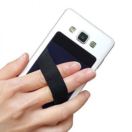 Mobiele telefoon portemonnee houder met bandage