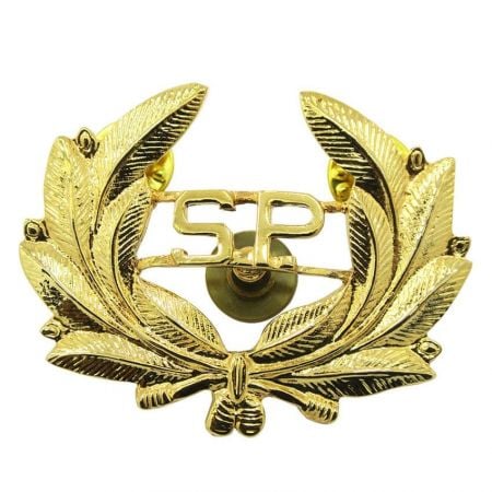 Central American Police Hat Badge