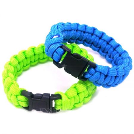 One Color Paracord Survival Bracelet