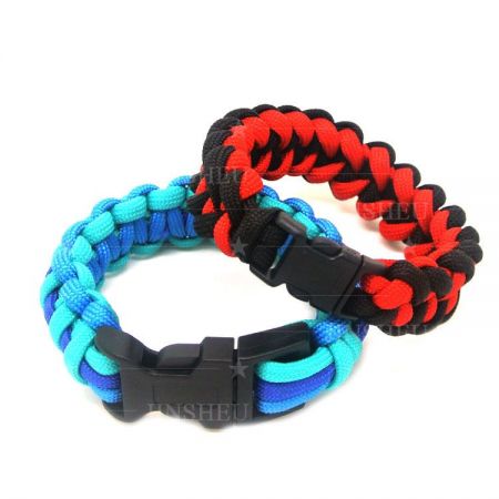 Two Colors Paracord Weaves