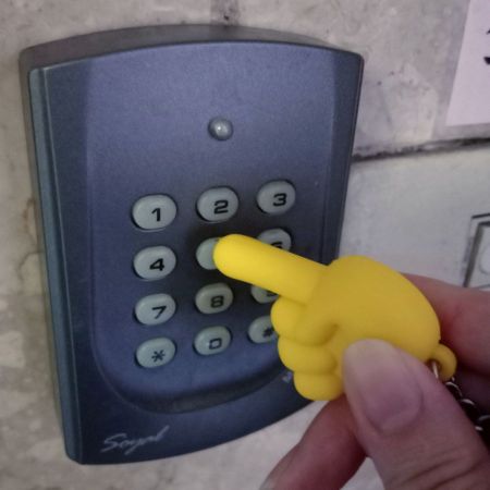 سلسلة مفاتيح PVC