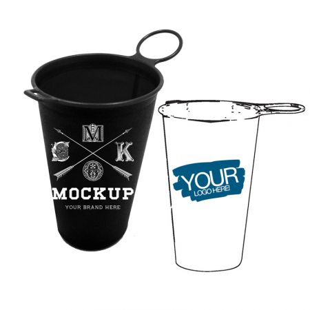 cups with logo