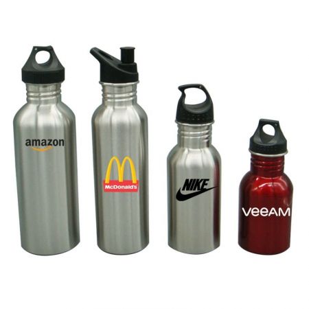 Botella deportiva de agua de acero inoxidable - Botellas de agua de acero inoxidable personalizadas impresas
