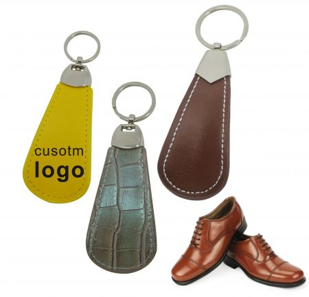LOGO Leather Shoe Horn