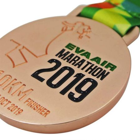 medallas para maratón de Eva Air