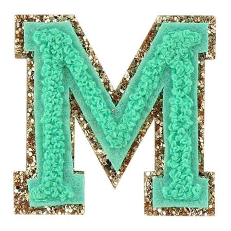 Glitter Letters Chenille Patches Wholesale - Quality Chenille