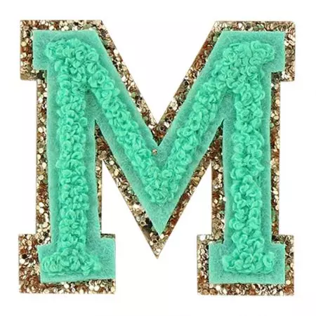 Huy hiệu chenille bóng sần bán buôn - Huy hiệu chenille dán nhiệt