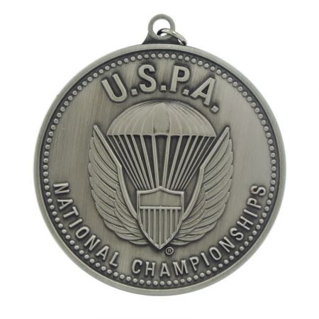 Custom Zinc Alloy Medals - Round Zinc Alloy Medallions