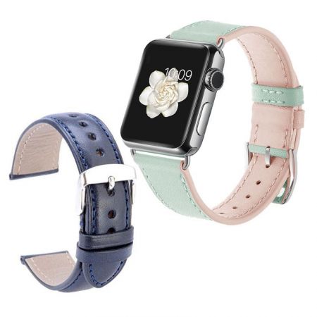 Натуральный кожаный ремешок для часов