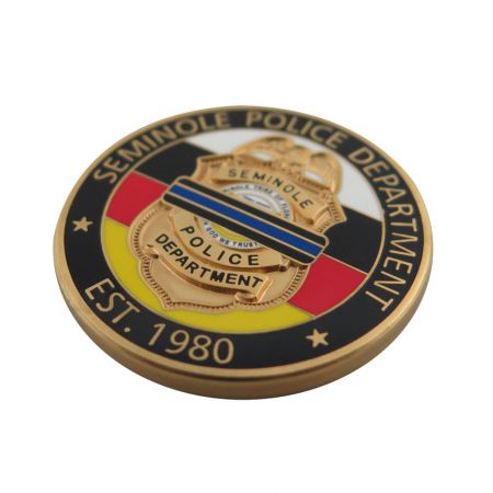 Tilpasset Marineblå Mønt - Brugerdefineret mønt