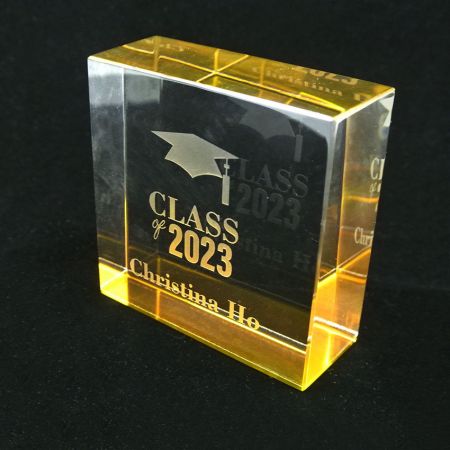 glass awards engraved