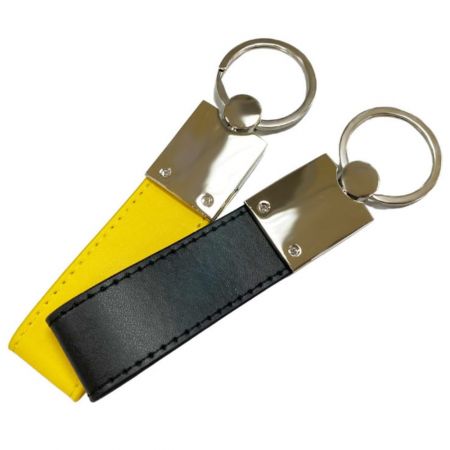 Luxury Leather Keychain - Customized leather key chian