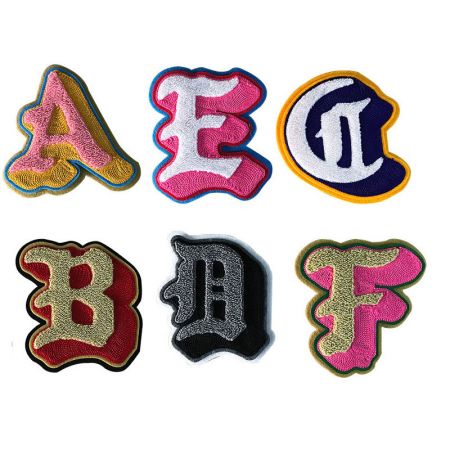 emblemas personalizados de letterman