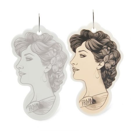 deodorante per auto a forma di viso