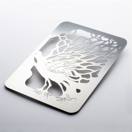stainless steel business cards