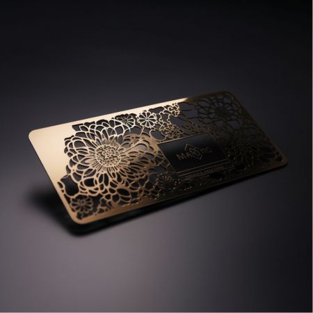 biglietti da visita in acciaio