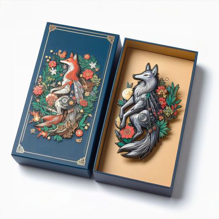 인쇄된 포장 상자