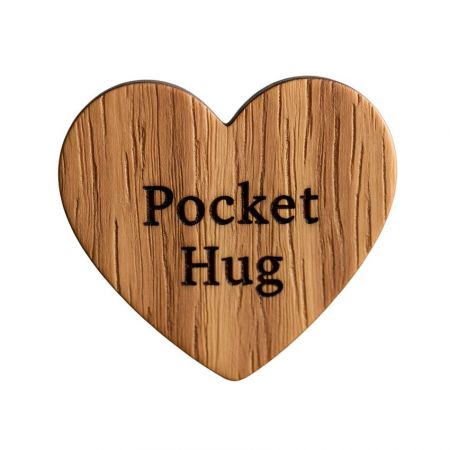 pocket hug heart