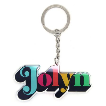 Porte-clés en acrylique avec impression numérique
