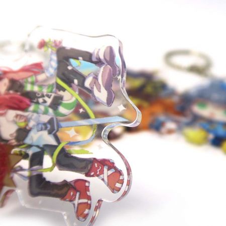 アクリルキャラクターキーホルダー
