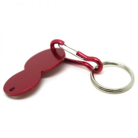 알루미늄 장바구니 칩 키링