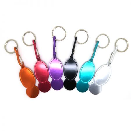 アルミニウム製アノダイズドカラートロリーコイントークン