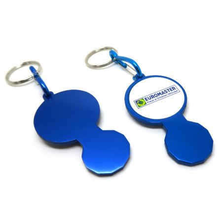 アルミ製トロリートークンキーリング