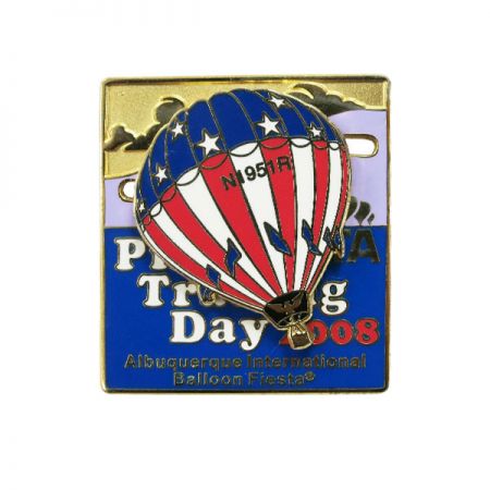 Сдвижной эмалевый значок