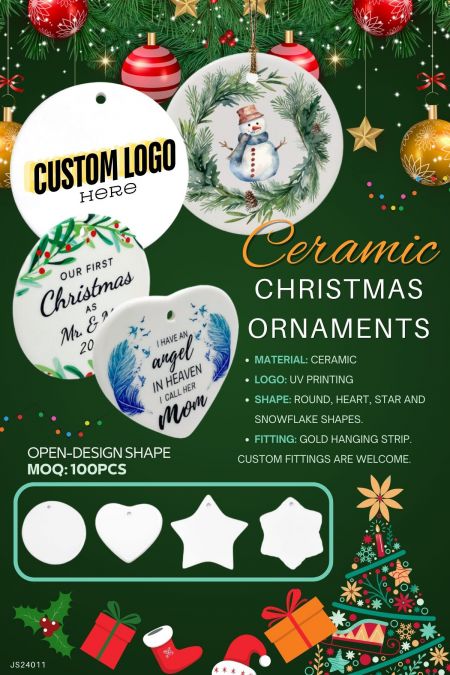Custom Ceramic Ornaments - Perfect Decorations