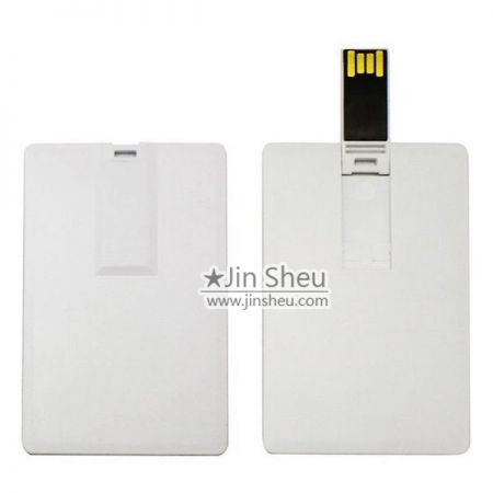 Luottokortin muotoinen USB-muistitikku mainoslahjana