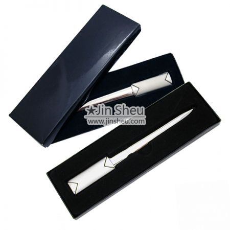envelope shaped letter opener with box