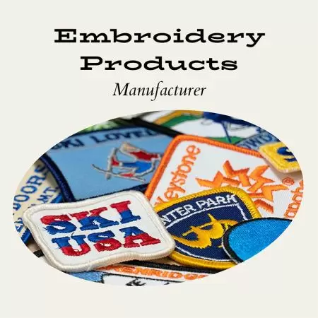 Produkty haftowane - Produkty haftowane i tkane