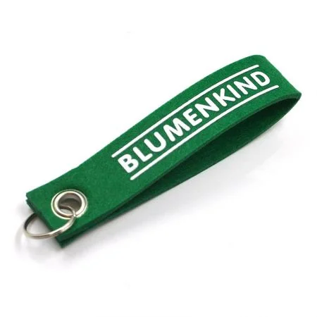 Khóa chìa khóa vải tự nhiên tùy chỉnh