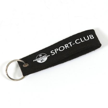 Dây đeo chìa khóa bằng vải nhung