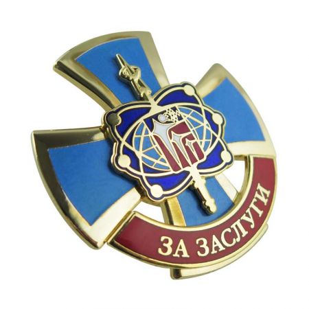 Badges personnalisés en émail dur