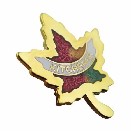 Épinglettes émaillées personnalisées - Épinglettes de feuille d'érable canadienne