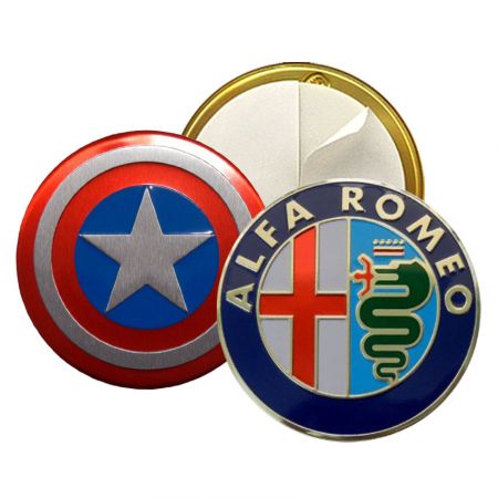 Custom car badges - custom classic car emblems