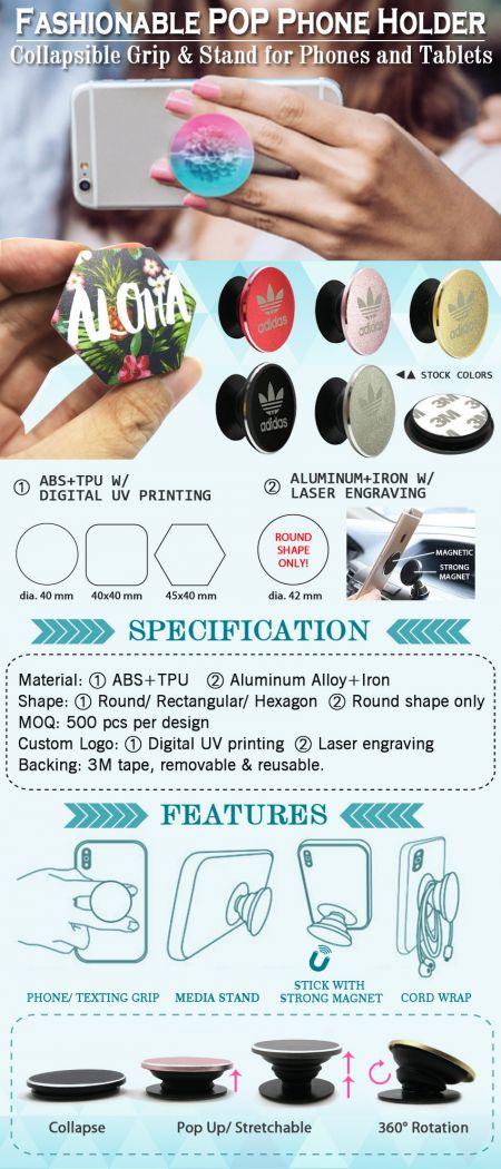 Moderne Pop-telefonholder - Moderne Pop-telefonholder