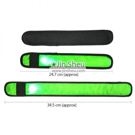 Buy esonstyle Pack of 6 LED Light Up Band Slap Bracelets Night Safety Wrist  Band for Cycling Walking Running Concert Camping Outdoor Sports (6 Pack)  Online at Lowest Price Ever in India |